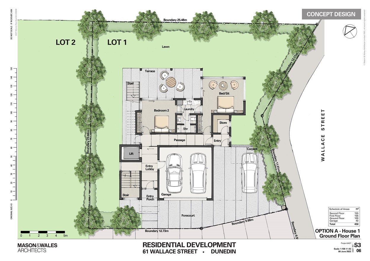 Dwelling designed for the exclusive Dunottar real estate subdivision for sale, Māori, Dunedin, New Zealand