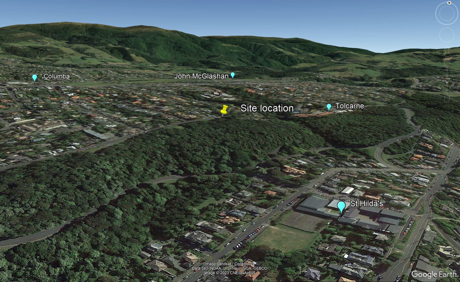 Schools close to the exclusive Dunottar real estate subdivision for sale, Māori, Dunedin, New Zealand